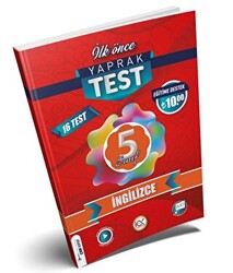 5. Sınıf İngilizce Yaprak Test - 1