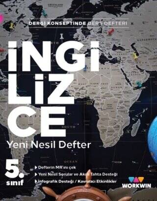 5. Sınıf İngilizce Yeni Nesil Defter - 1