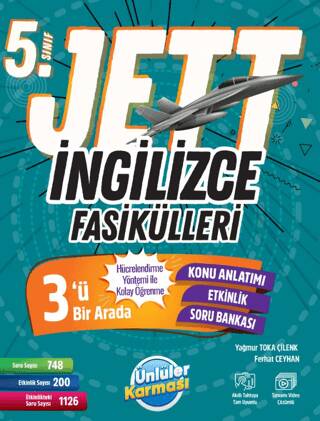 5. Sınıf Jett İngilizce Fasiküller - 1
