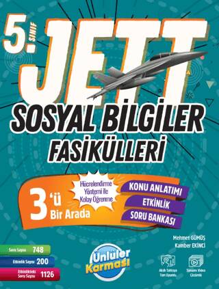 5. Sınıf Jett Sosyal Bilgiler Fasikülleri - 1