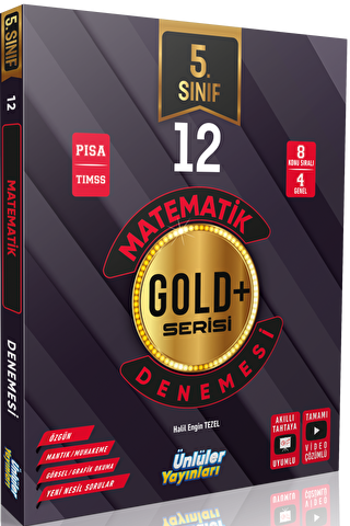 5. Sınıf Matematik 12 Deneme - 1