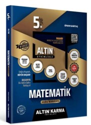 5. Sınıf Matematik Altın Etkinlikli Kazanım Soru Bankası - Altın Karma Yayınları