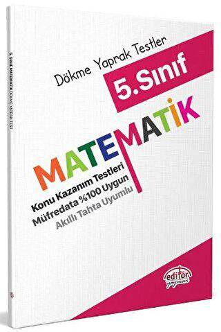 5. Sınıf Matematik Dökme Yaprak Testler - 1