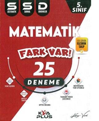5. Sınıf Matematik Sistematik 25 Sarmal Deneme - 1