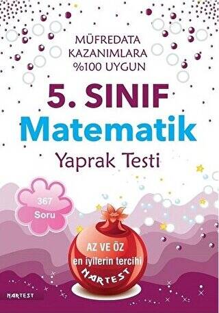 5. Sınıf Matematik Yaprak Testi - 1