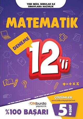 5. Sınıf Matematik Yeni Nesil Branş Denemeleri - 1