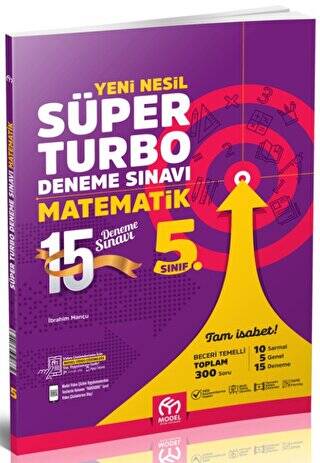5. Sınıf Matematik Yeni Nesil Süper Turbo Deneme Sınavı - 1