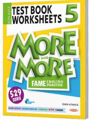 5. Sınıf More and More English Fenomen Test Book Worksheets - 1