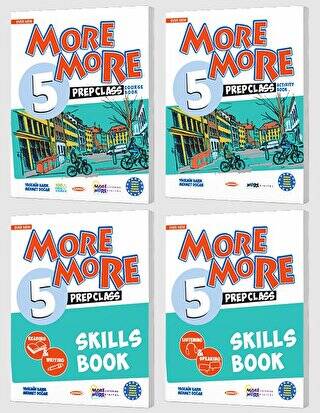 5. Sınıf More and More Prep Class 4` lü Set - 1