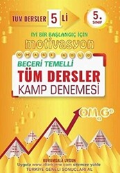 5. Sınıf Omage Tüm Dersler 5 li Motivasyon Kamp Denemesi - Nartest Yayınevi