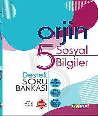 5. Sınıf Orjin Sosyal Bilgiler Tekrar Testleri - 1