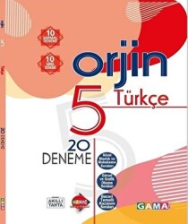 5. Sınıf Orjin Türkçe 20 Deneme - 1