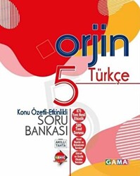 5. Sınıf Orjin Türkçe Konu Özetli Soru Bankası - 1
