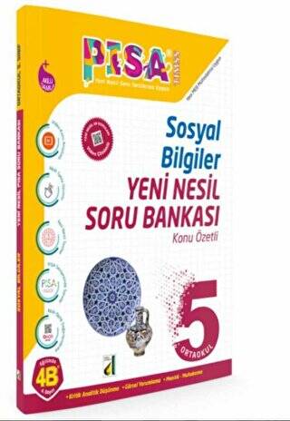 5. Sınıf Pisa Sosyal Bilgiler Yeni Nesil Soru Bankası - 1