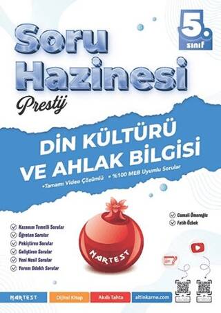 5. Sınıf Prestij Din Kültürü ve Ahlak Bilgisi Soru Bankası - 1
