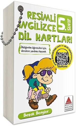 5. Sınıf Resimli İngilizce Dil Kartları - 1