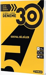 5. Sınıf Sosyal Bilgiler 30 Deneme - 1