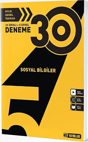 5. Sınıf Sosyal Bilgiler 30 Deneme - 1