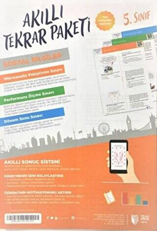 5. Sınıf Sosyal Bilgiler Akıllı Tekrar Paketleri - 1