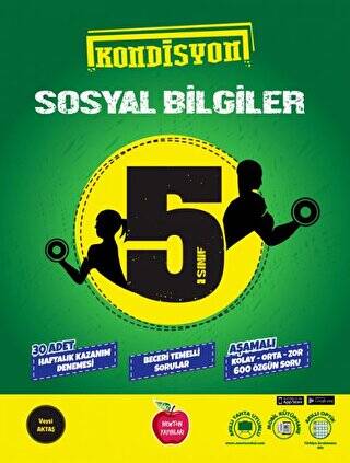 5. Sınıf Sosyal Bilgiler Kondisyon 30` lu Deneme - 1