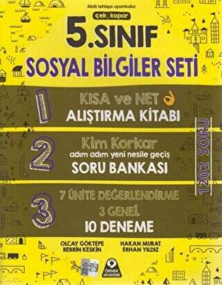 5. Sınıf Sosyal Bilgiler Seti - 1