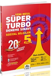 5. Sınıf Sosyal Bilgiler Yeni Nesil Süper Turbo Deneme Sınavı - 1