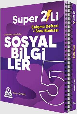 5. Sınıf Süper İkili Sosyal Bilgiler Seti - 1