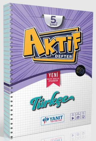 5. Sınıf Türkçe Aktif Defter - 1
