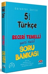 5. Sınıf Türkçe Beceri Temelli Soru Bankası - Garantör Serisi - 1