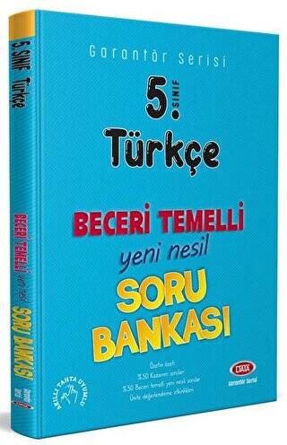 5. Sınıf Türkçe Beceri Temelli Soru Bankası - Garantör Serisi - 1