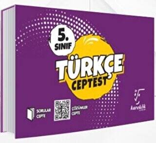 5. Sınıf Türkçe Cep Test - 1