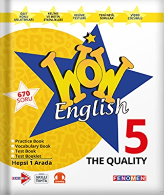 5. Sınıf Wow English The Quality Fenomen Okul - 1