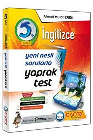 5. Sınıf Yaprak Test İngilizce 2020 - 1