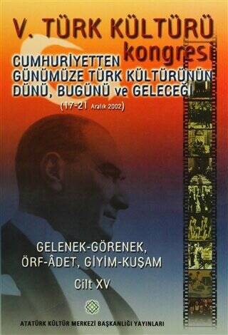 5. Türk Kültürü Kongresi Cilt: 15 - 1