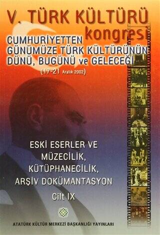 5. Türk Kültürü Kongresi Cilt: 9 - 1