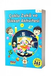 5 Yaş Çoklu Zeka ve Dikkat Aktivitesi - Mavi Kitap - 1