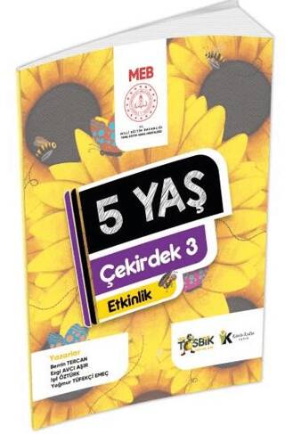 5 Yaş Okul Öncesi MEB Etkinlik Kitabı Çekirdek 3 Eğlenceli ve Öğretici Aktiviteler - 1