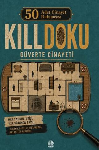 50 Cinayet Bulmacası Killdoku Güverte Cinayeti - 1