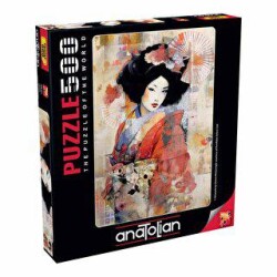 500 Parça Puzzle: Geyşa - Anatolian