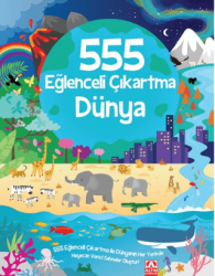 555 Eğlenceli Çıkartma - Dünya - Altın Kitaplar