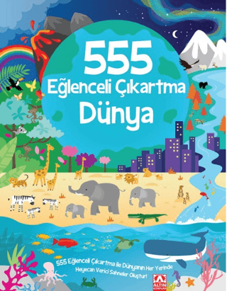 555 Eğlenceli Çıkartma - Dünya - 1