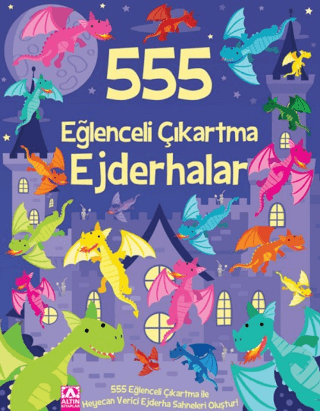 555 Eğlenceli Çıkartma - Ejderhalar - 1