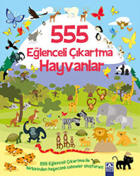 555 Eğlenceli Çıkartma - Hayvanlar - 1