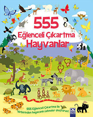 555 Eğlenceli Çıkartma - Hayvanlar - 1