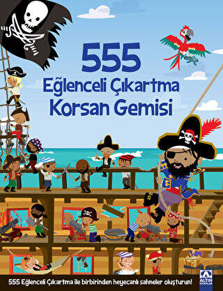 555 Eğlenceli Çıkartma Korsan Gemisi - 1