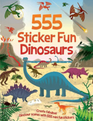 555 Sticker Fun - Dinosaurs - IMAGINE THAT