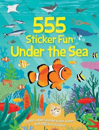 555 Sticker Fun - Under the Sea - 1