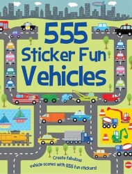 555 Sticker Fun - Vehicles - 1