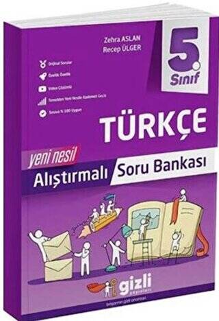 5.Sınıf Türkçe Yeni Nesil Alıştırmalı Soru Bankası - 1