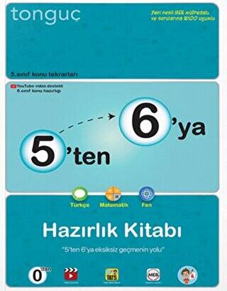 5`ten 6`ya Hazırlık Kitabı - 1
